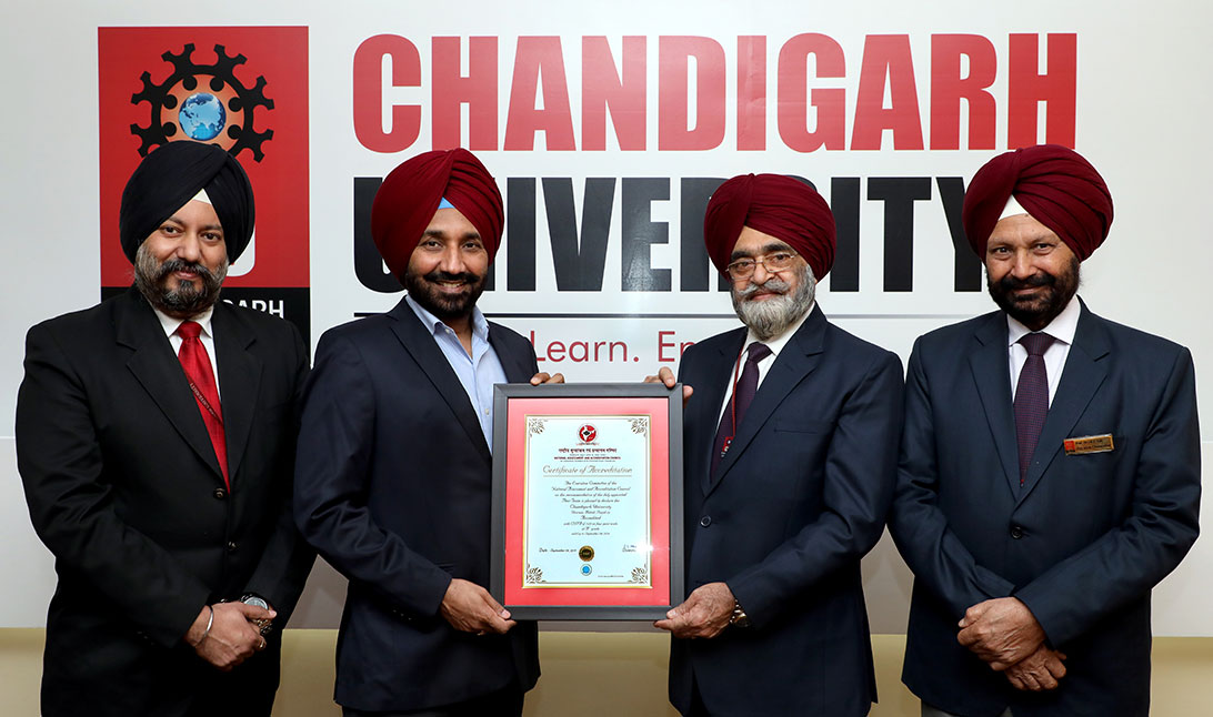 Chandigarh University NAAC A Plus Grade