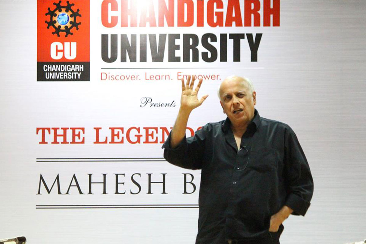 MAHESH BHATT (Renowned Director, Producer & Screen writer)