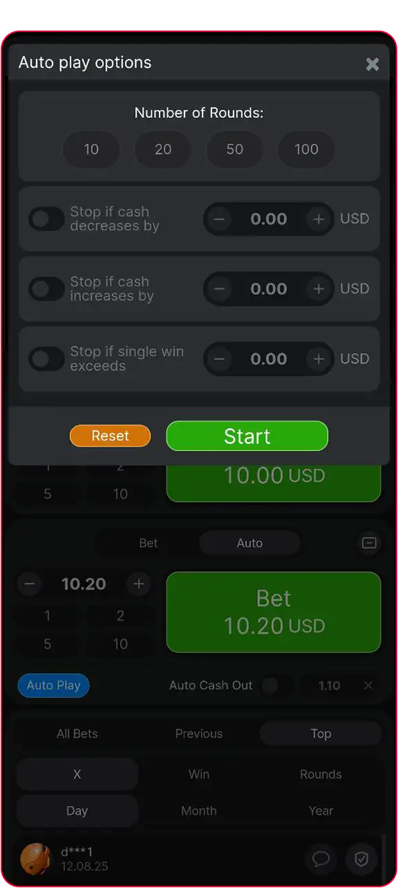 Aviator game Screenshot 5